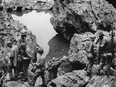 7th Infantry Division Troops Mopping Up on Okinawa