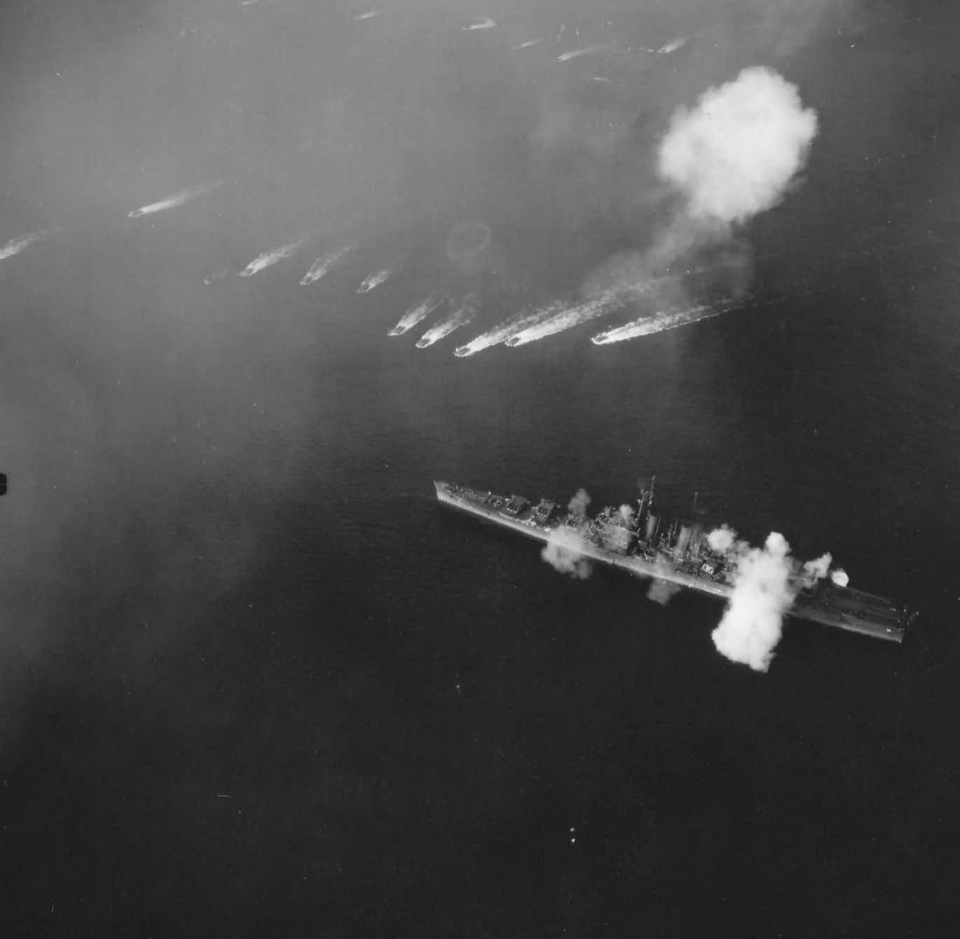 Okinawa Invasion aerial view | World War Photos