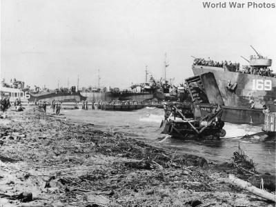 USS LST-169 Leyte Beachhead