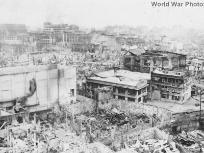 Manila downtown destruction Philippines
