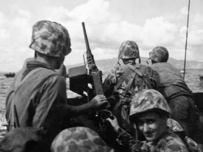 The 2nd and 4th Marine Division Saipan 15 June 1944