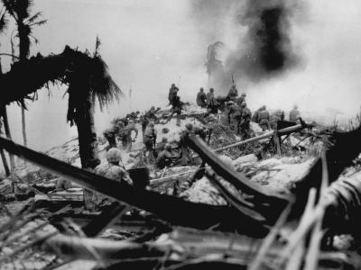 Lt Alexander Bonnyman attack on pillbox on Tarawa