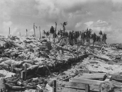 Tarawa after battle