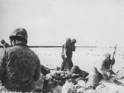 Tarawa beachhead 1943