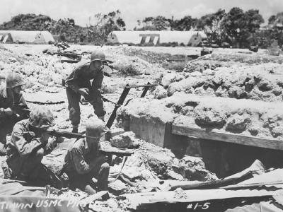 US Marines Battle of Tinian 1944