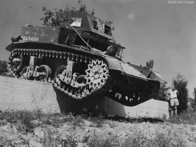 Combat Car M1 40164 during testing