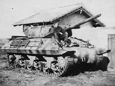 Captured M10 Wolverine