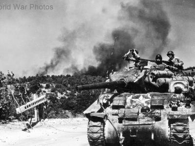 M10 of the 601st Tank Destroyer Battalion in Sicily, 1943
