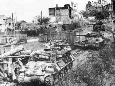 Late production M10 Wolverine Aachen 1944