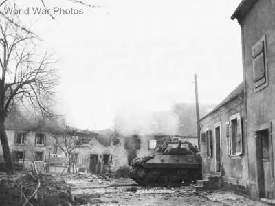 M10 in Metz, France 1944