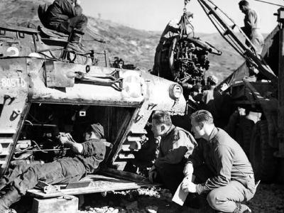 M18 Hellcat of the 805th Tank Destroyer Battalion
