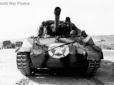 T70 of the 894th Tank Destroyer Battalion. Italy May 1944