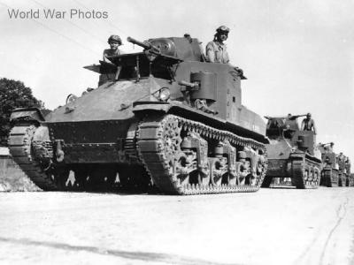 M2 medium tanks of the 67th Regiment 1940