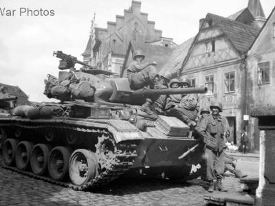 Light Tank, M24 somewhere in Germany 1945