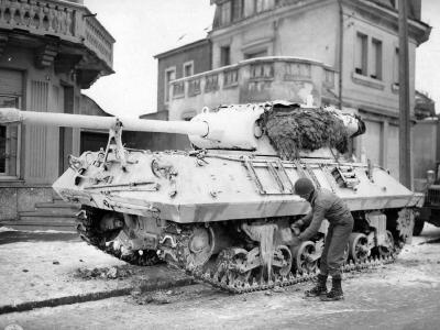 White M36 Jackson/Slugger of the Third Army, January 1945 Luxembourg