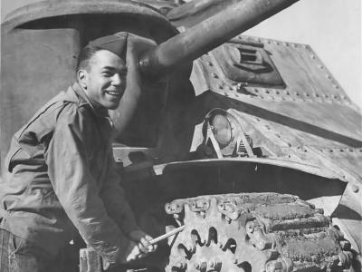 M3 Lee tank close view
