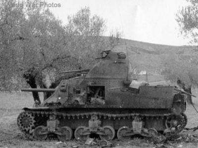Destroyed U.S. M3 Lee, North Africa 1942/43
