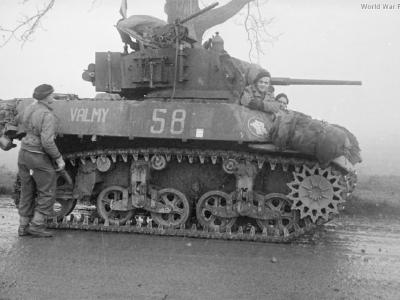 French M3A3 Stuart „Valmy” 1944
