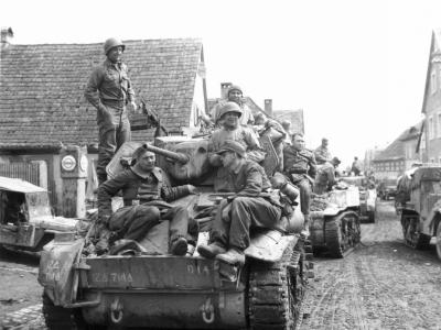 M5A1 Stuart of the 714th Tank Battalion