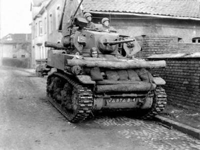 M5 of the 2nd Armored Division Beggendorf November 1944