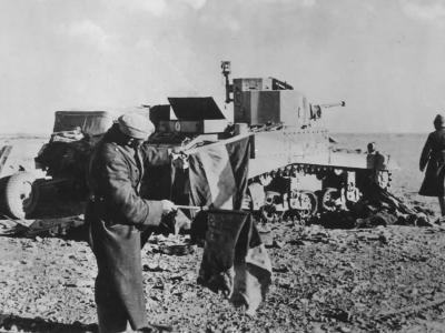 M3 Stuart tank Africa