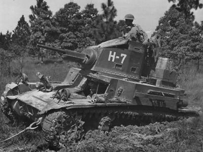 M2A4 Stuart tank H-7