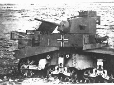 German M3 Stuart tank 4
