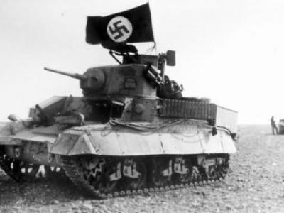 German M3 Stuart tank