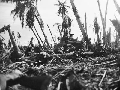M4 Sherman Wadke Island New Guinea PTO