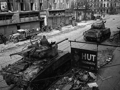 M4 Sherman tanks