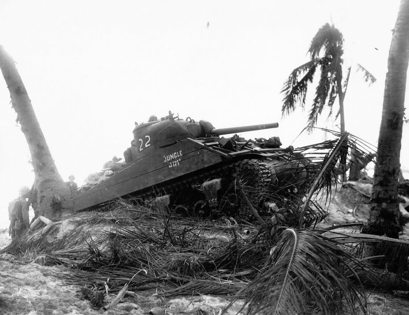 USMC M4 Sherman Kwajalein