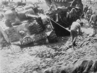M4A2 Sherman of the 5th Tank Battalion, Red Beach Iwo Jima