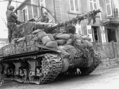 M4A3(76)W Sherman of 14th Armored Division Rittershofen Germany 1945
