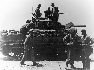 M4 Sherman Okinawa 1945
