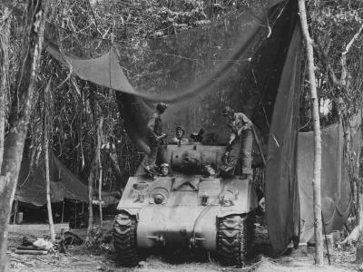 M4 Sherman Tank Bougainville March 1944