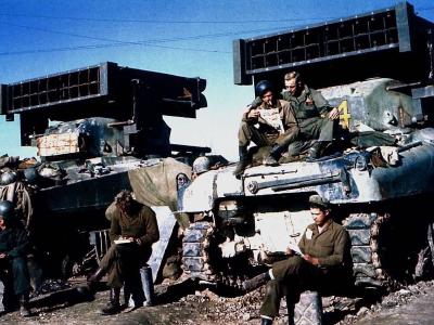 M4 Sherman Tanks 3rd Armored Div