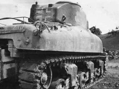 M4 Sherman in german service
