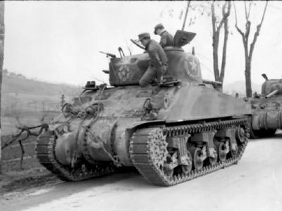 M4 Sherman captured in Italy 1944