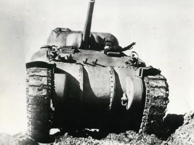 M4 Sherman tank test
