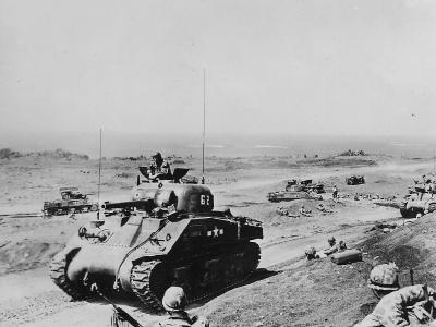Marine M4A2 Sherman tank