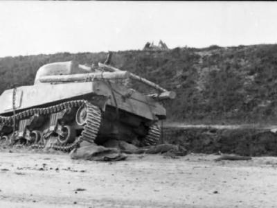 Russian M4 Sherman tank 1944