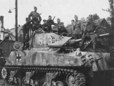 German M4 Sherman tank number 513