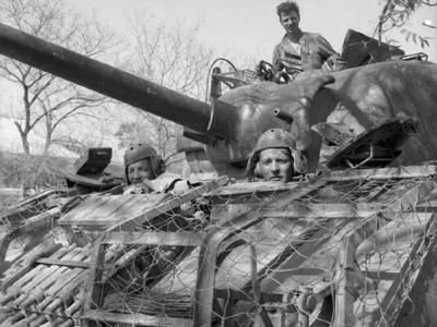 British M4 Sherman tank of 116th Regiment RAC, March 1945