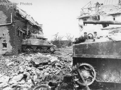 M4 tank at Hurtgen