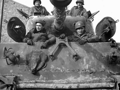 M4A3(76)W of the 7th Armored Division, 31st Tank Battalion, Germany