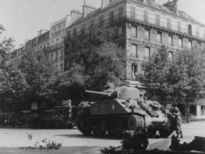 French M4A2 Sherman