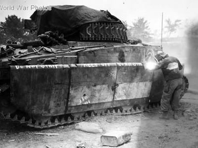 M4 of 6th Tank Battalion USMC Okinawa