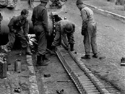 M4 tank Germany 1945