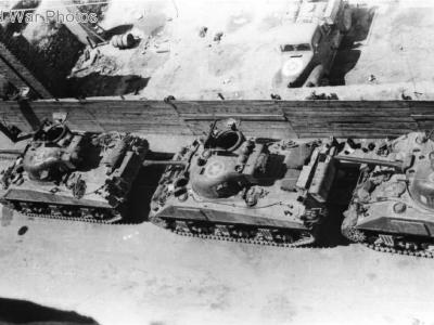 Shermans of the 4th New Zealand Brigade