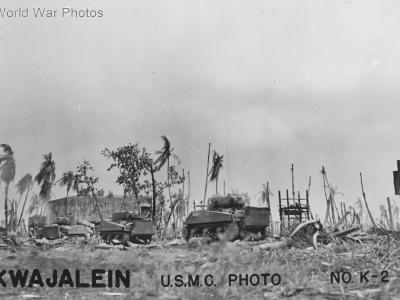 Shermans Battle of Kwajalein